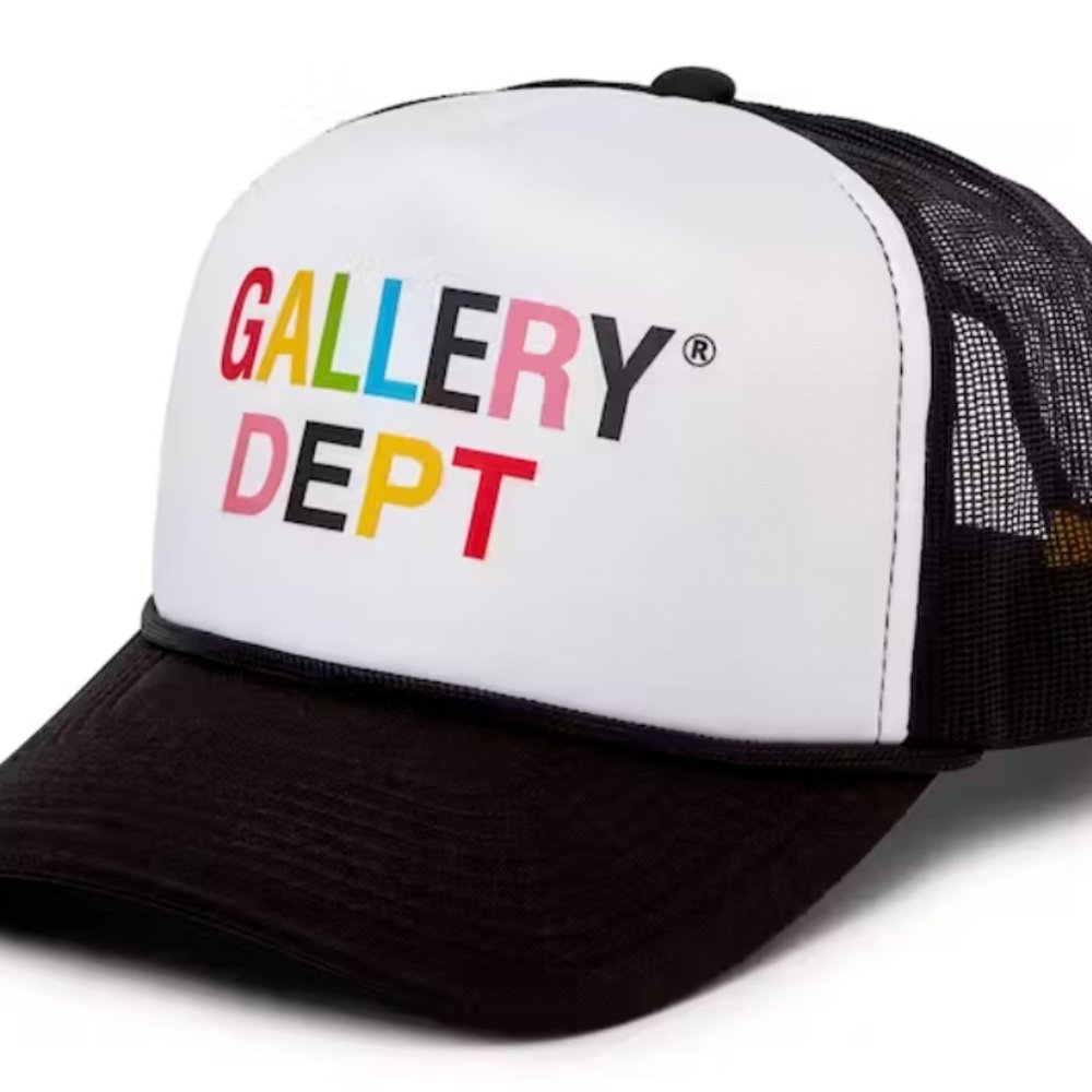 Gallery Dept. Beverly Hills Multicolor Trucker Hat (NWT)